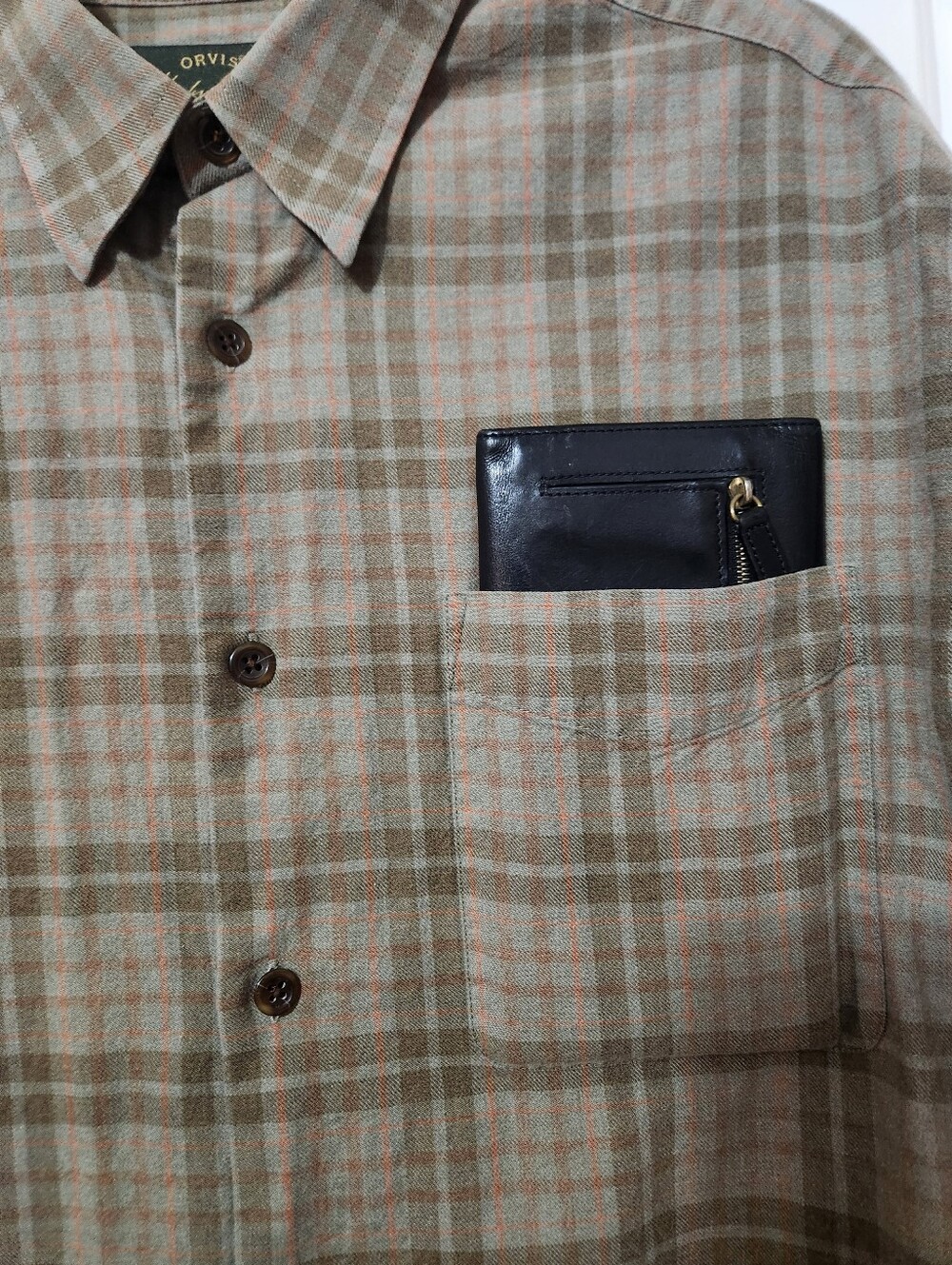 Orvis Signature Collection Plaid Shirt - Picture 4 of 4